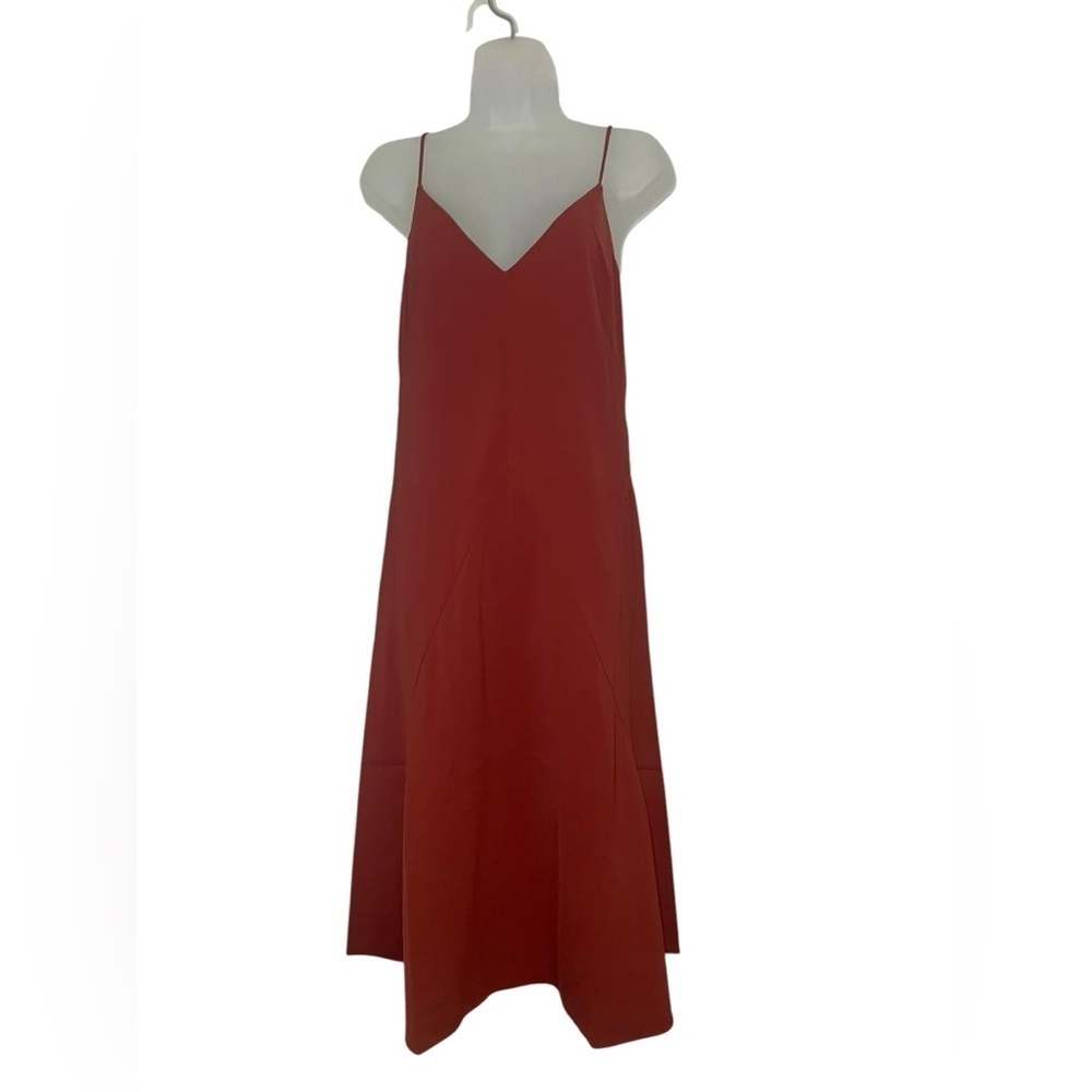 Thakoon New NWT Rust Orange Slip Dress Size 6